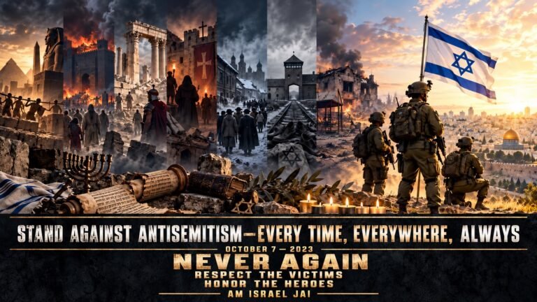 STAND AGAINST ANTISEMITISM—EVERY TIME, EVERYWHERE, ALWAYS.